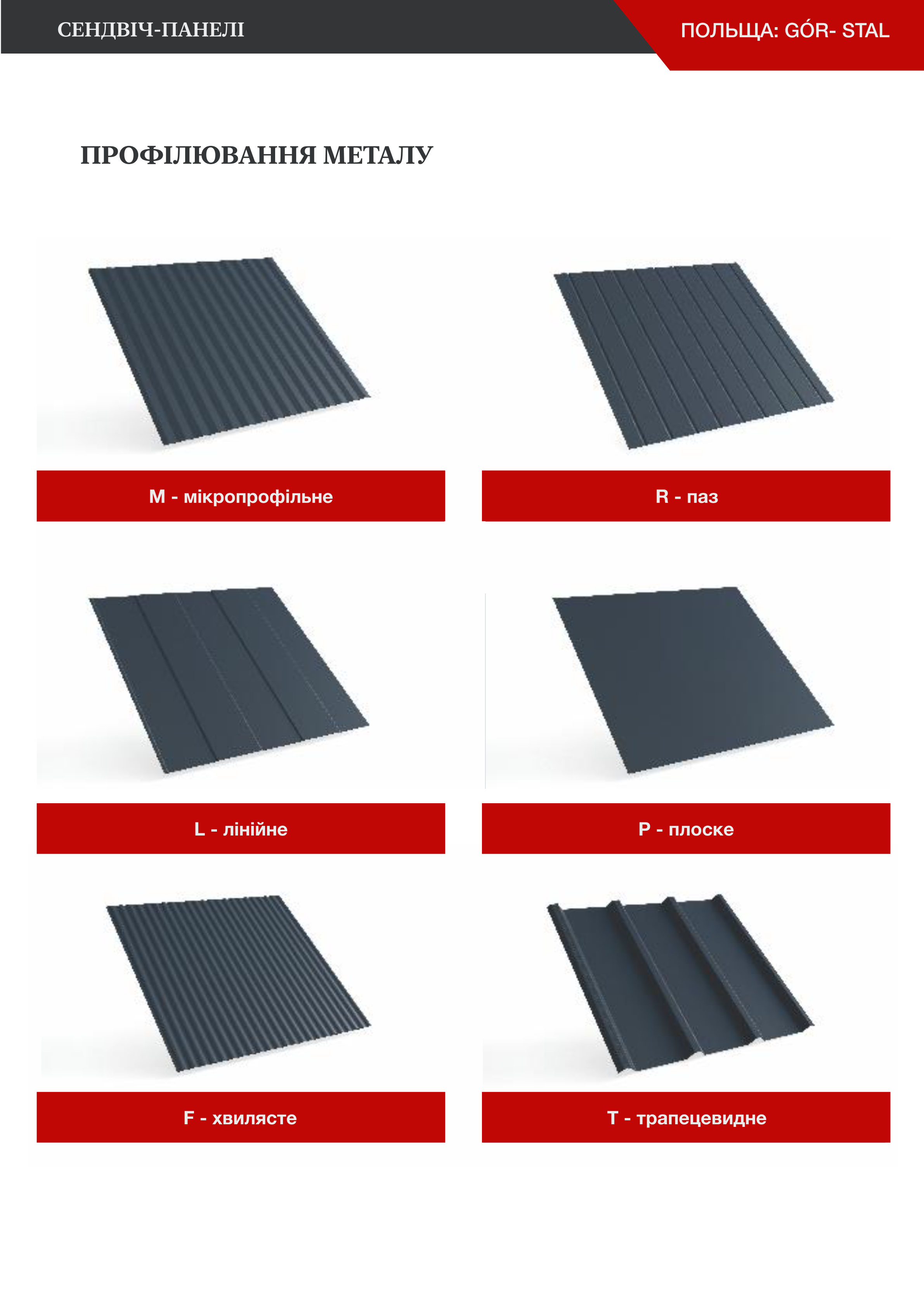  Сендвіч-панелі | Польща: Gór- Stal
