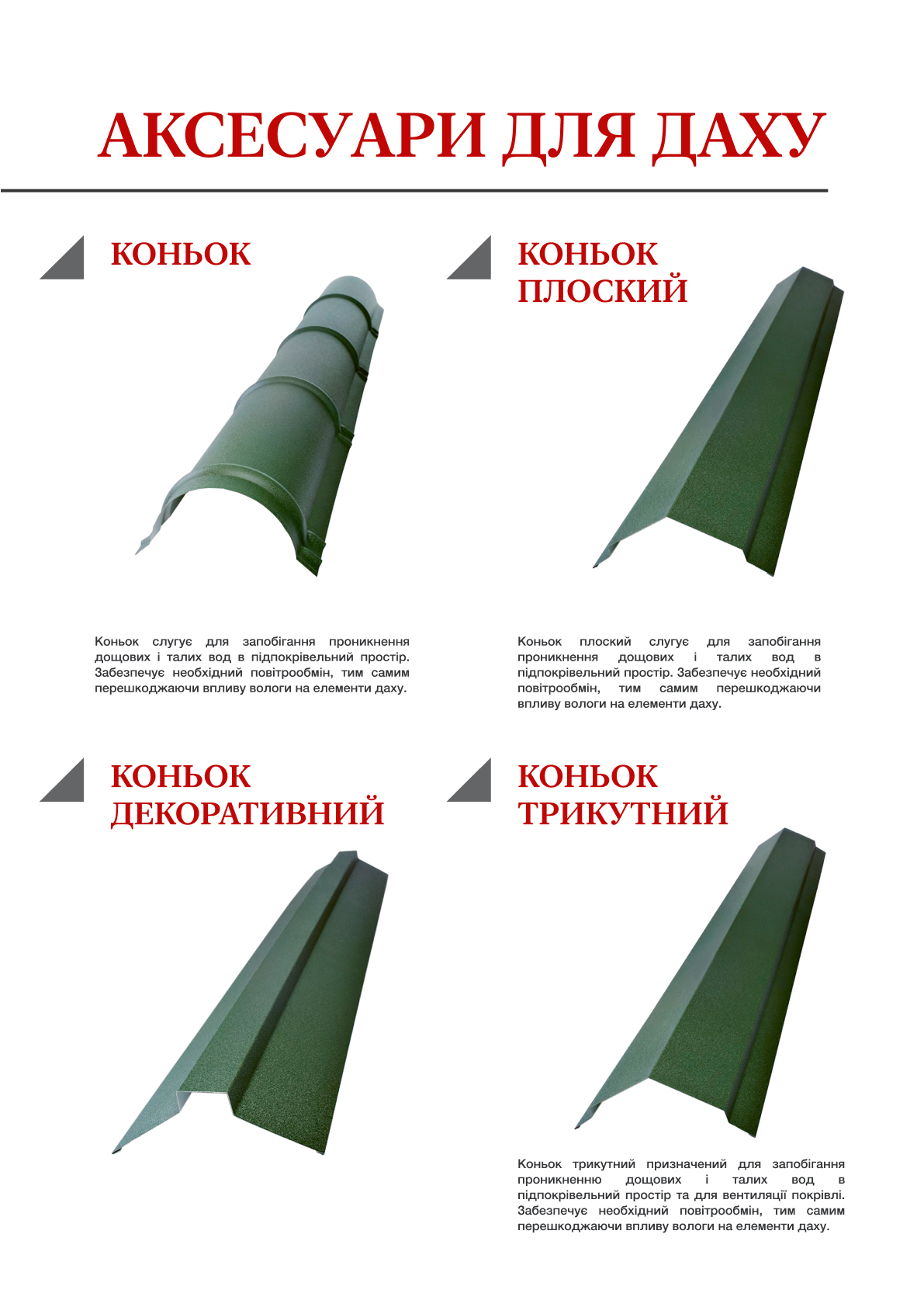  Аксесуари для даху